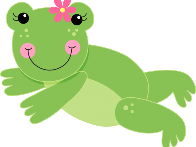Lily Pad Clipart Speckled Frog - Arte Sapinha Png Imagem (640x480)