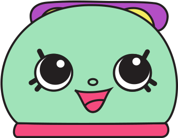 Chloe Clown Shoe - Shopkins Chloe Clown Shoe (575x475)