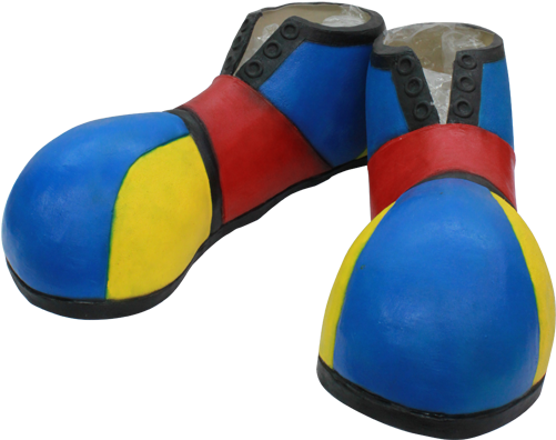Clown Shoe Png Png Library - Clown Shoes Latex Costume (600x600)