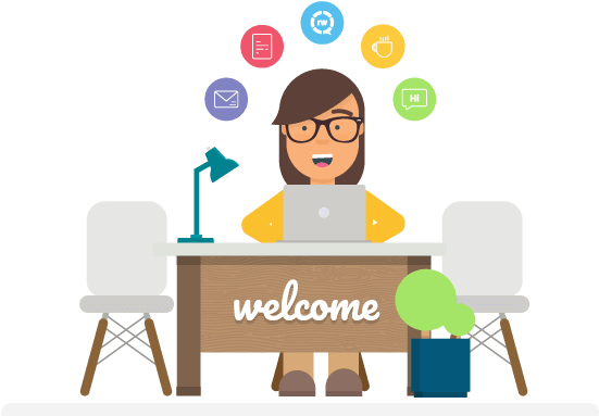 Confirming Appointments, Answering Account-related - Cartoon (570x390)