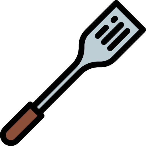Food Cooker Tools And - Transparent Background Spatula Clip Art (512x512)