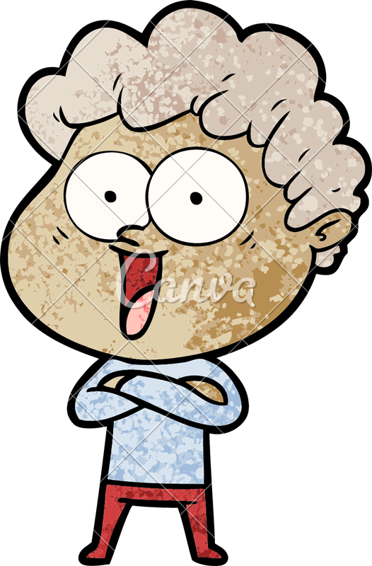 Cartoon Happy Man Vector Illustration Design - Illustration (526x800)