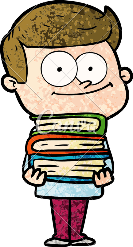 Cartoon Happy Man - Smug Clipart (433x800)