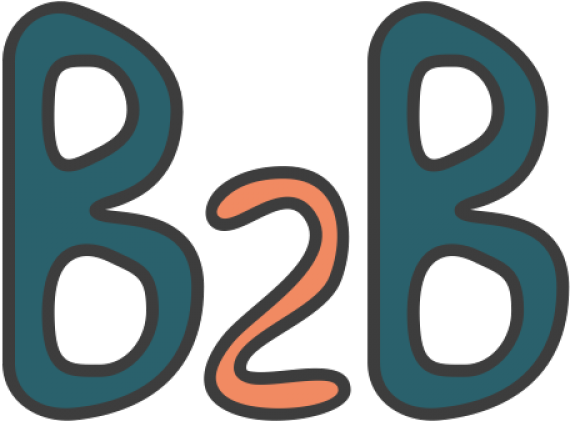 B2b Clipart Transparent - Business To Business Icon (640x480)