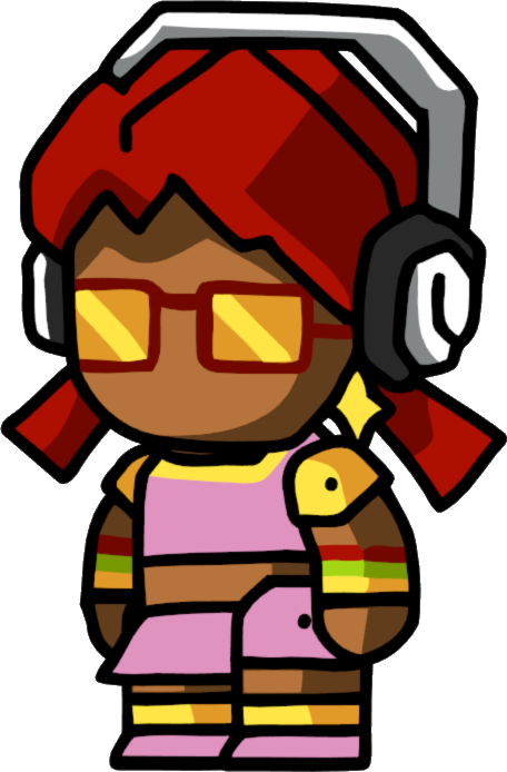 Clip Free Stock Image Female Png Scribblenauts Wiki - Cartoon (456x694)