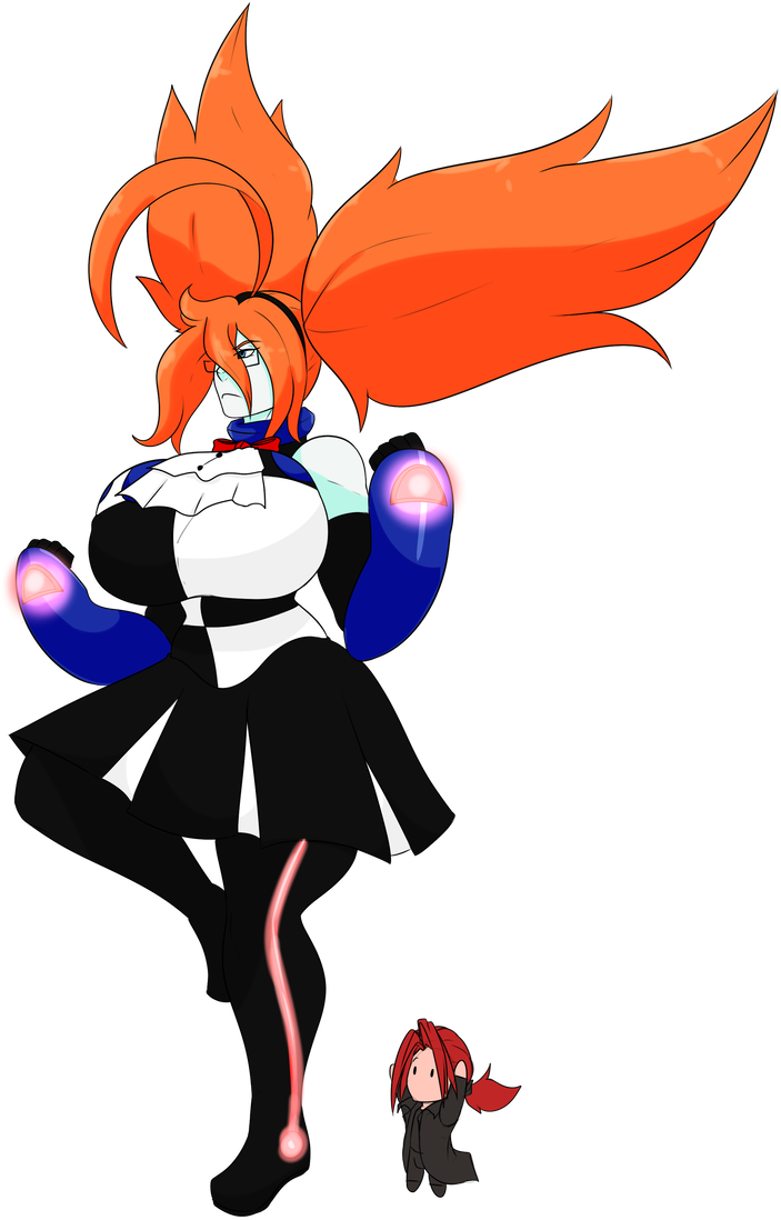 Super Android 2021 By Valgaavthedragon - Cartoon (721x1108)