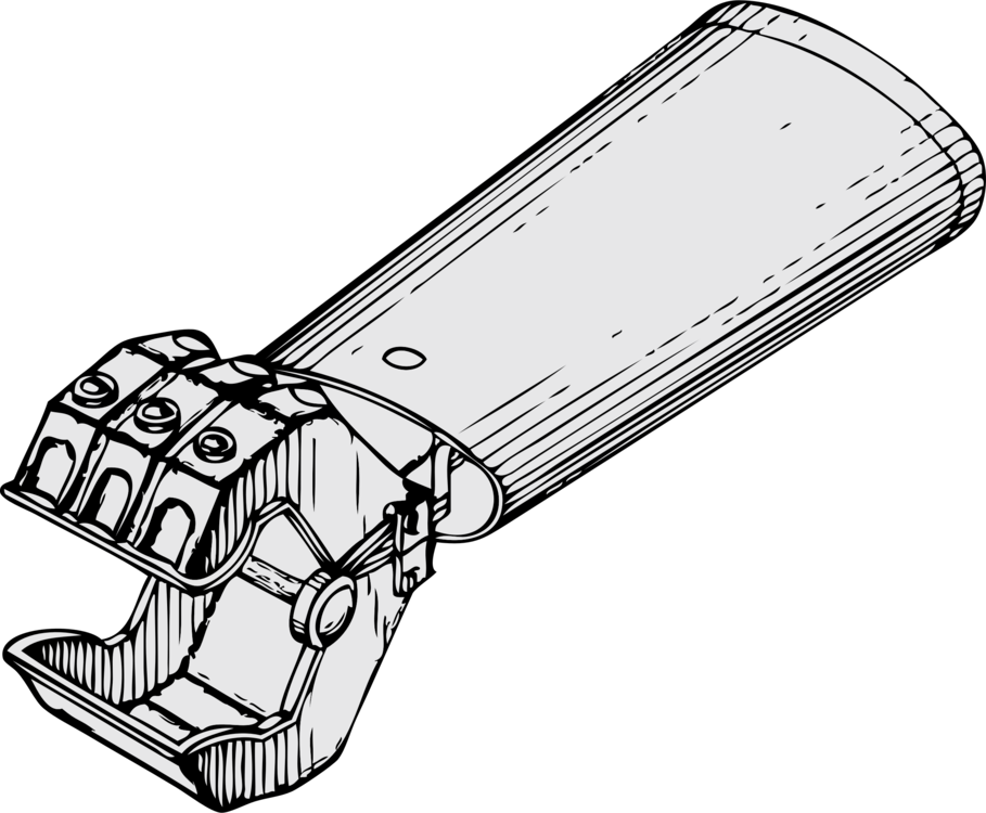 Mechanical Engineering Robotic Arm Hand Drawing - Mechanical Hand (909x750)