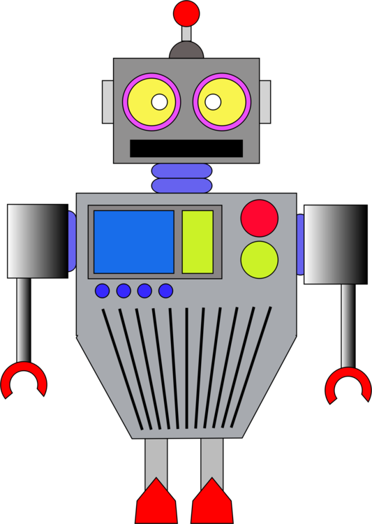 Mobile Robot Rur Ple Care O Bot Machine - Simple Robot Face (533x750)