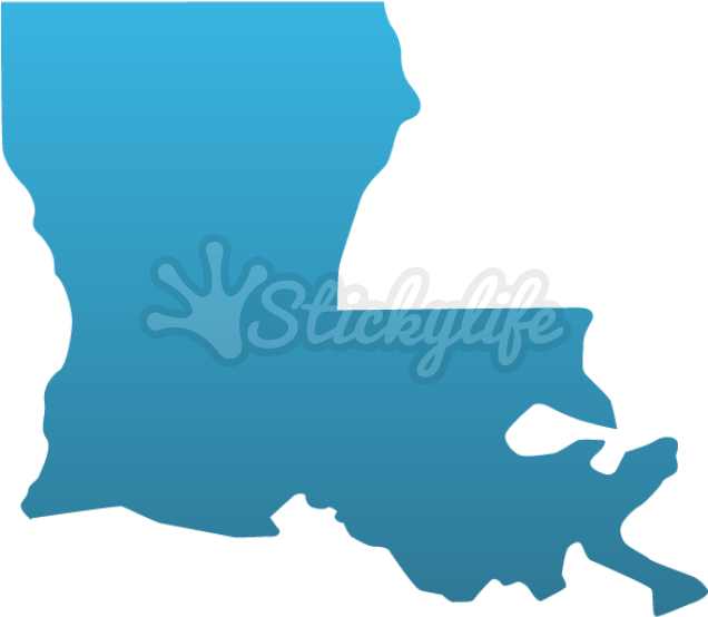 Louisiana Decals - Louisiana Boot With Fleur De Lis (940x587)