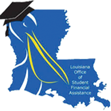 Losfa, Louisiana Office Of Student Financial Assistance - Louisiana Map (372x374)