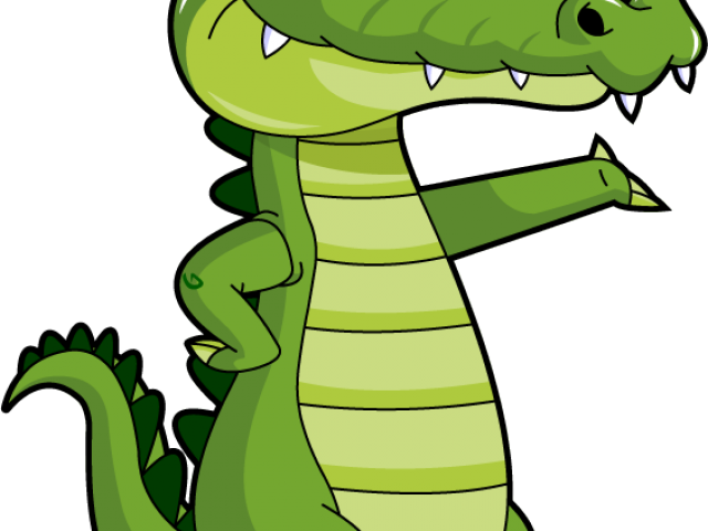 Image Freeuse Alligator Clipart Swamp Louisiana - Cute Alligator Clipart (640x480)