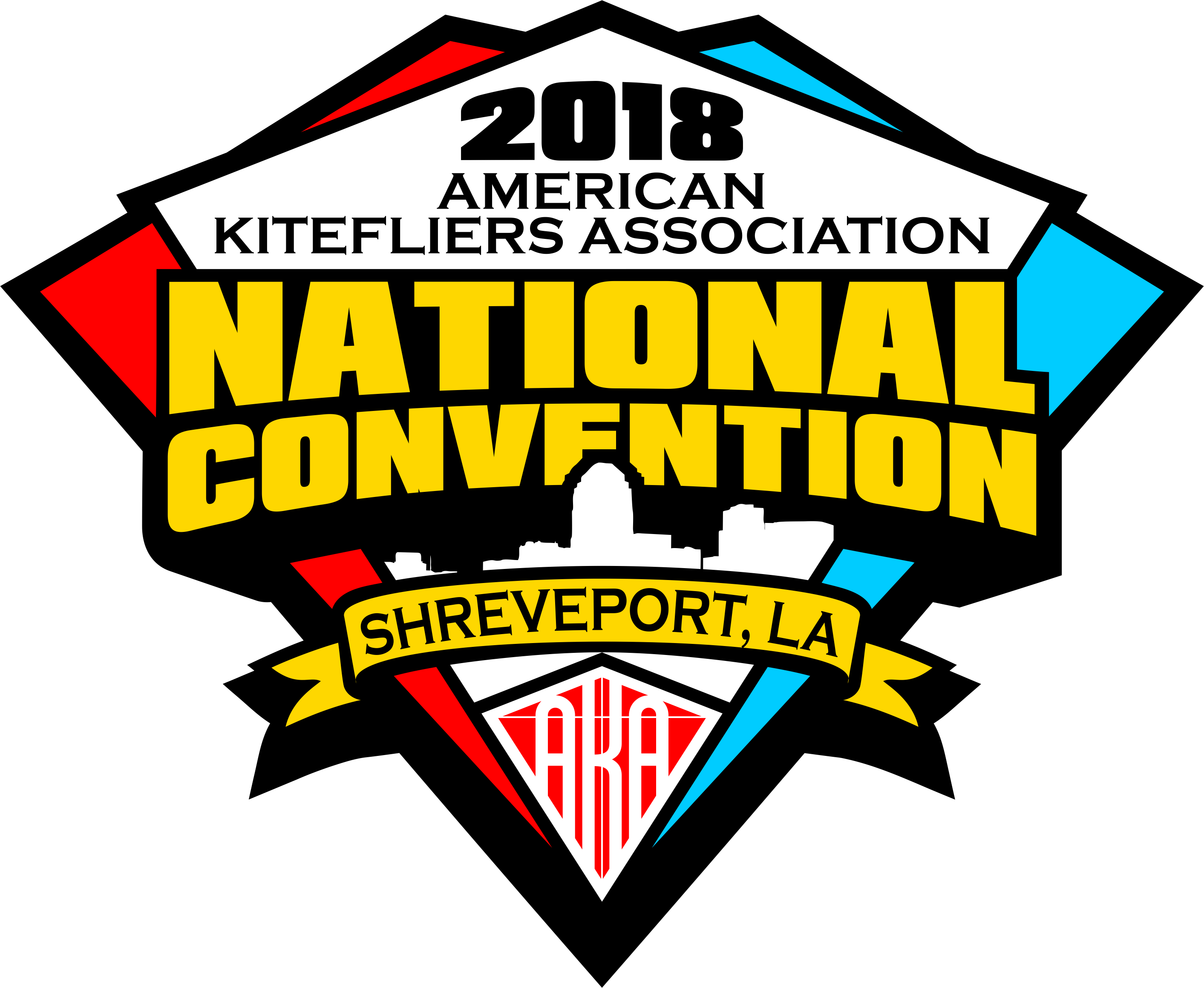 Aka Convention Logo Submission 2018 Png - Bossier Parish, Louisiana (2826x2320)