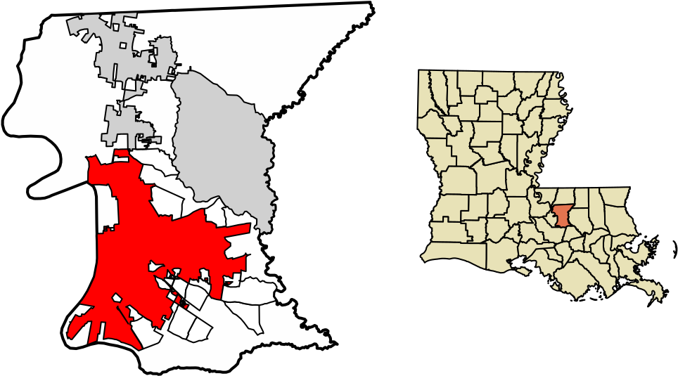 East Baton Rouge Parish Louisiana Incorporated And - Baton Rouge Louisiana Clipart Png (1024x596)