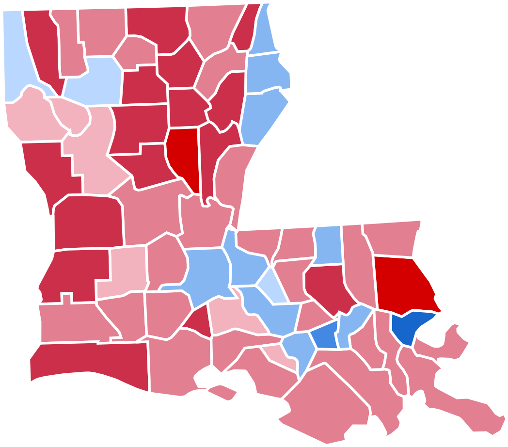 United States Presidential Election In Louisiana, - Louisiana Presidential Election 2008 (1163x1024)