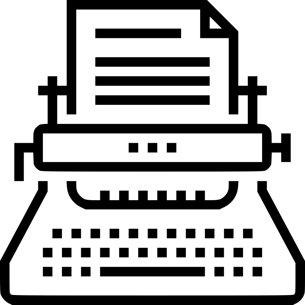 Typewriter Copywriting Comments - Copywriting (980x980)