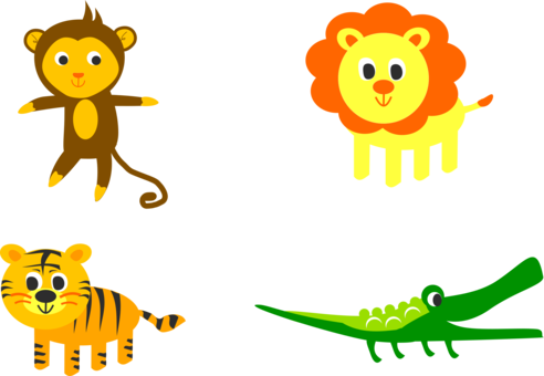 Sticker Wall Decal Computer Icons Stationery - Stickers Animals (492x340)