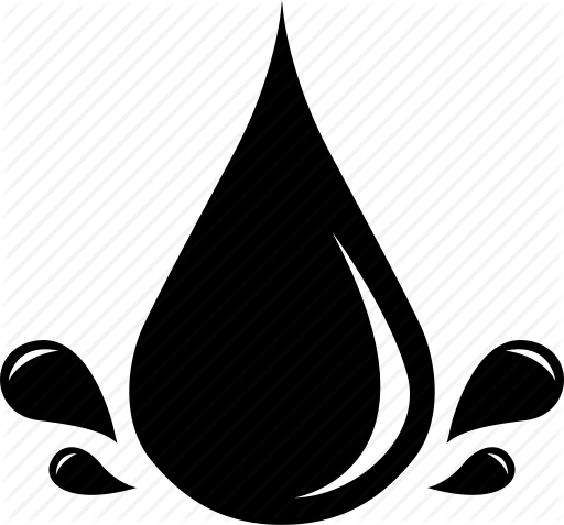 Water Solutions - Water Drop Png Icon (512x477)