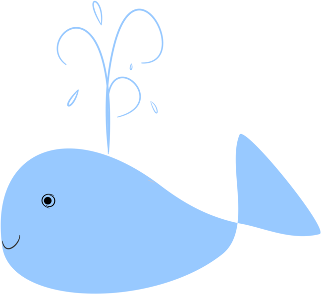 All Photo Png Clipart - Baby Blue Whale Cartoon (779x750)