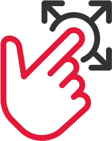 Everything You Need - Swipe Arrow (500x537)