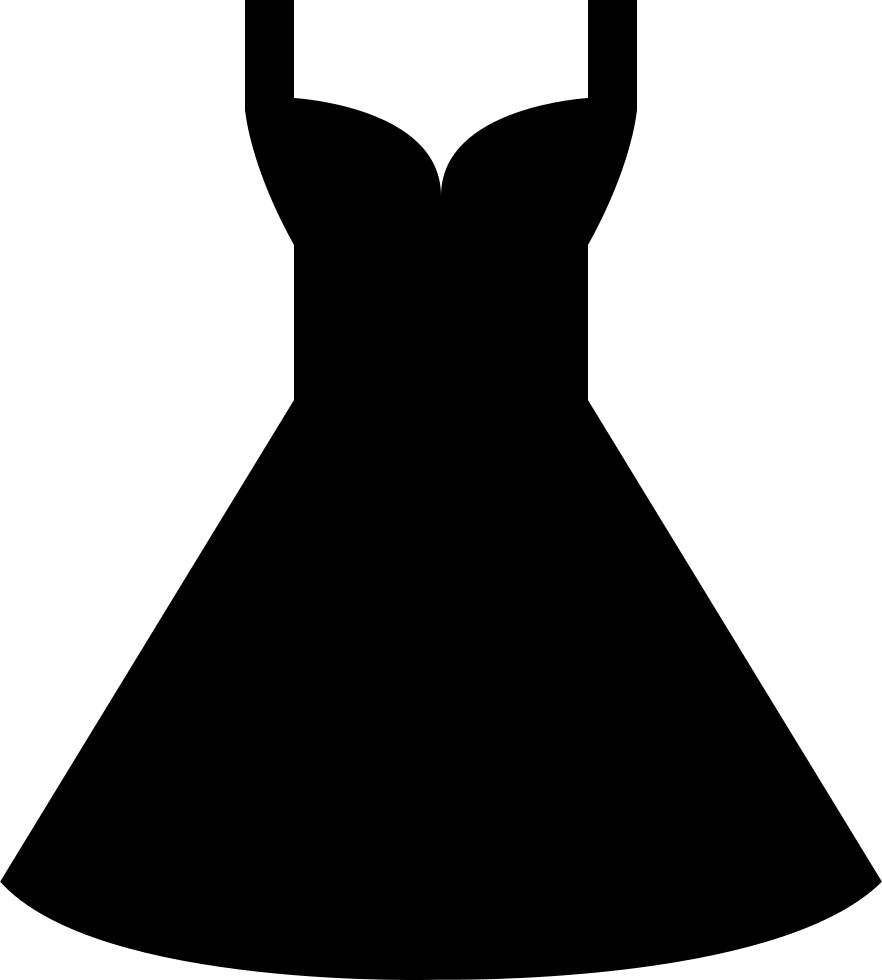 Wedding Dress Comments - White Dress Icon Png (882x980)