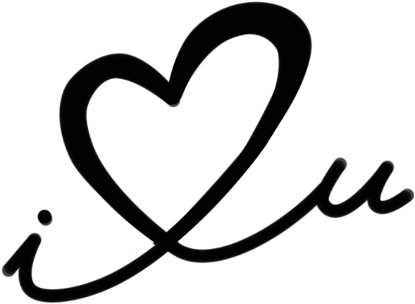 Love Us, For Love, Zen Design, Doodle Drawings, Drawing - Heart With U (639x459)