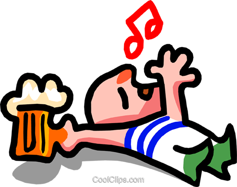 Zuviel Bier Karikatur Vektor Clipart Bild Peop2521 - Short Term Effects Of Alcohol Cartoon (480x378)