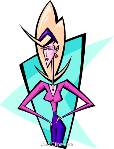 Abstract Royalty Free Vector Clip Art Illustration - Illustration (369x480)