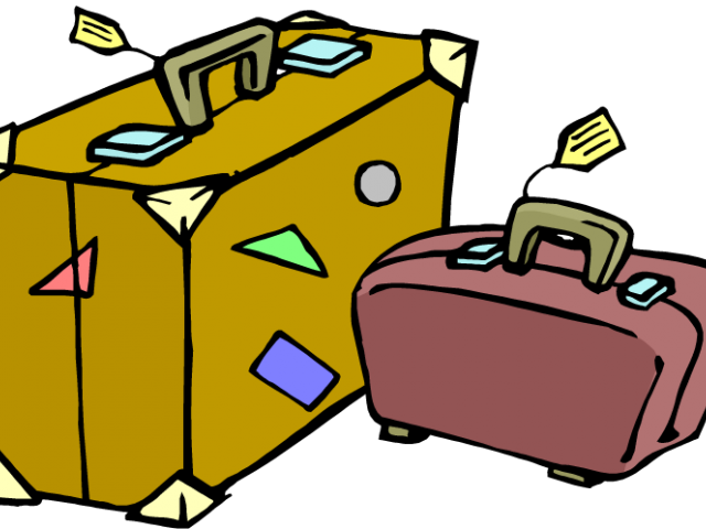 Packing Slip Cliparts Free Download Clip Art - Travel Bags Coloring Pages (640x480)