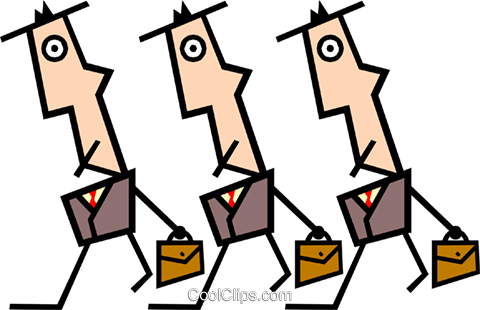 Businessmen Royalty Free Vector Clip Art Illustration - Person (480x310)