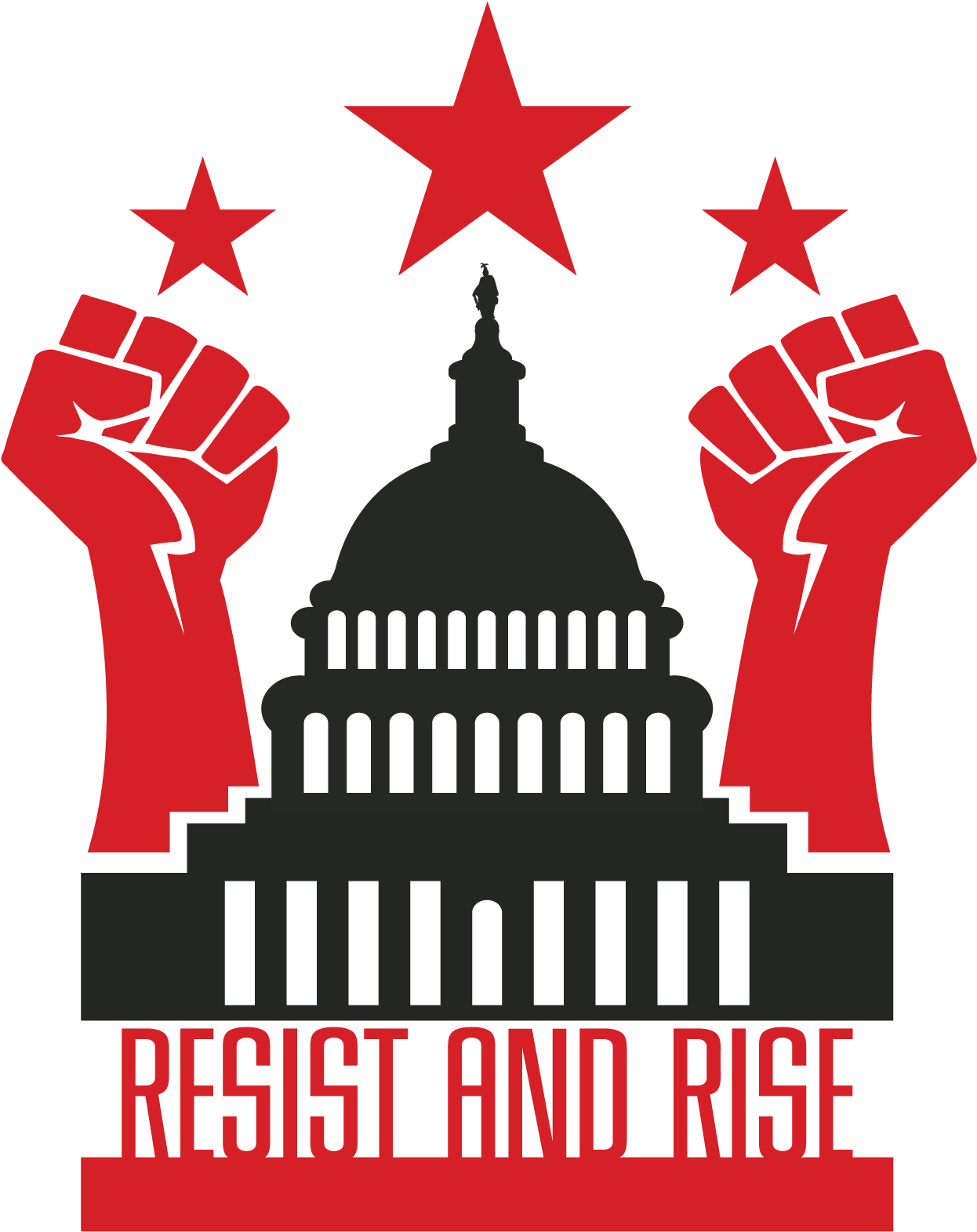 Resist And Rise Dc Picture - Introverts Unite In Black Or White Canvas Tee Or Black (1275x1650)