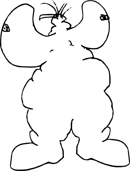 Alien Svg Clip Arts 456 X 599 Px - Alien Svg Clip Arts 456 X 599 Px (456x599)