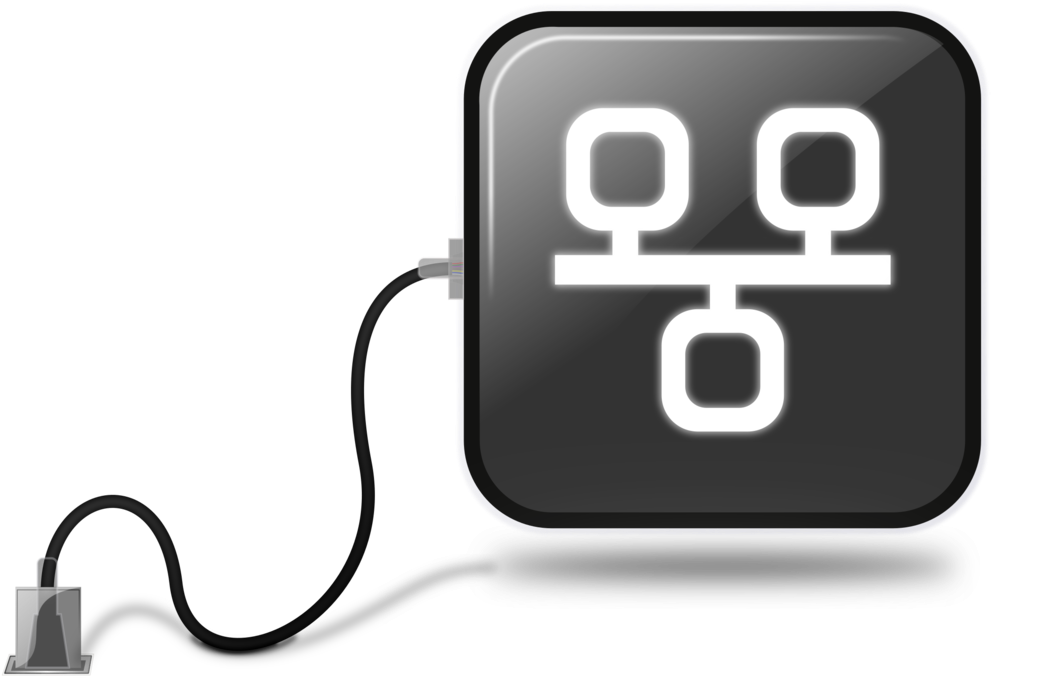 Computer Icons Download Local Area Network Computer - Clipart Lan (1081x750)