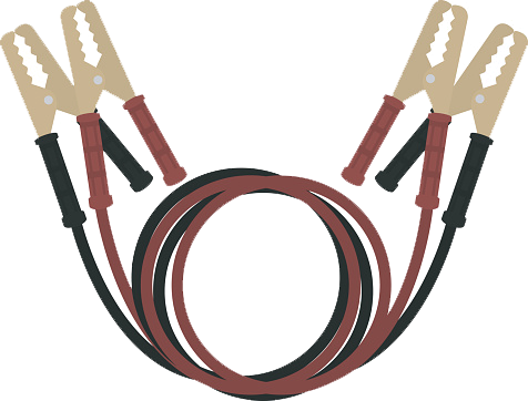 Boost Sales By Selling Auto Parts Online - Jumper Cables Vector (476x362)