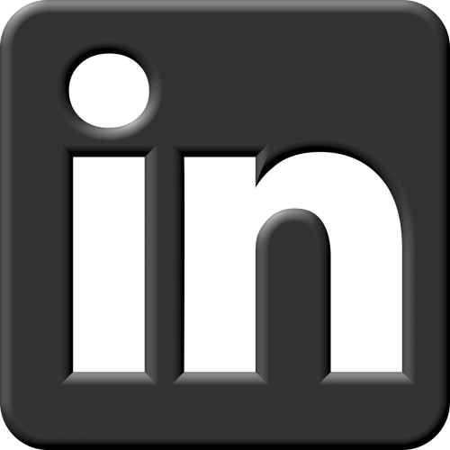 Linked - Linkedin Icon Dark Blue (500x500)