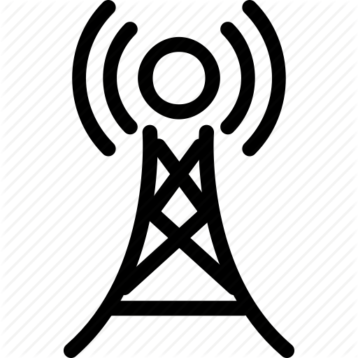 Rail & Traction Telecommunications - Telecom Icon Png White (512x512)