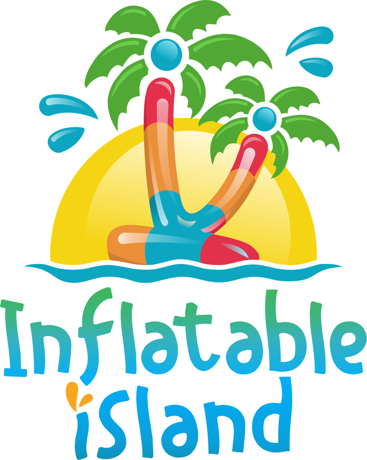 Inflatable Island In Subic Bay - Inflatable Island Subic Logo (1200x1503)