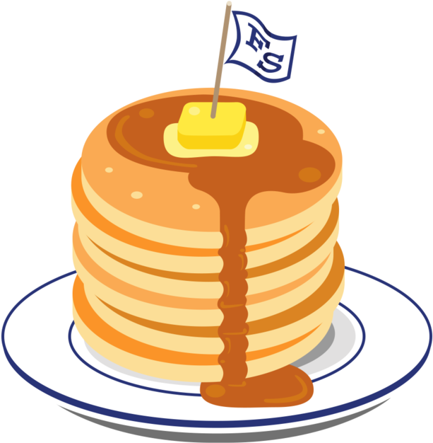Pancake Clipart Breakfast Item - Birthday Cake (1000x667)
