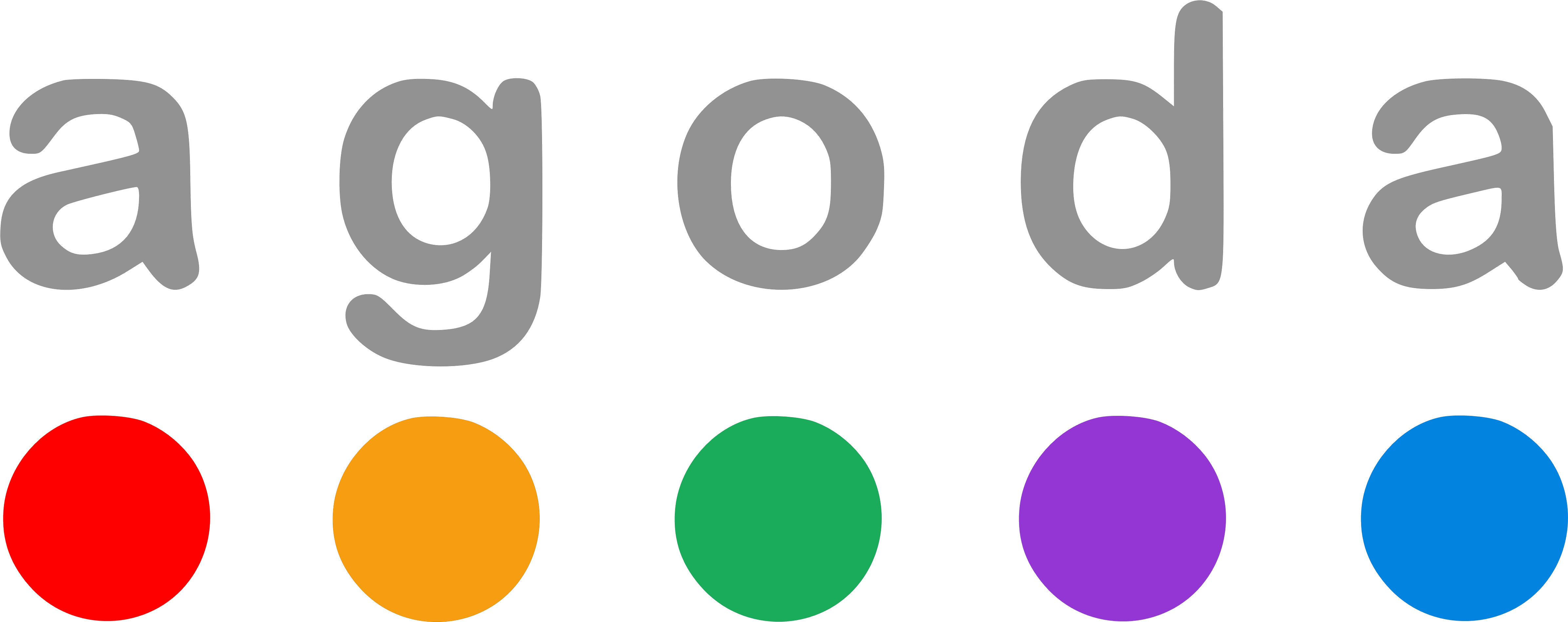 Agoda Logos Download Word Clip Art Transparent Community - Agoda Logo (5000x2128)