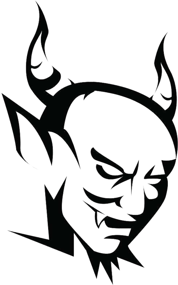 Graphic Download Satanism Symbol Black And White Satan - Satan Drawn In Black And White (625x1000)