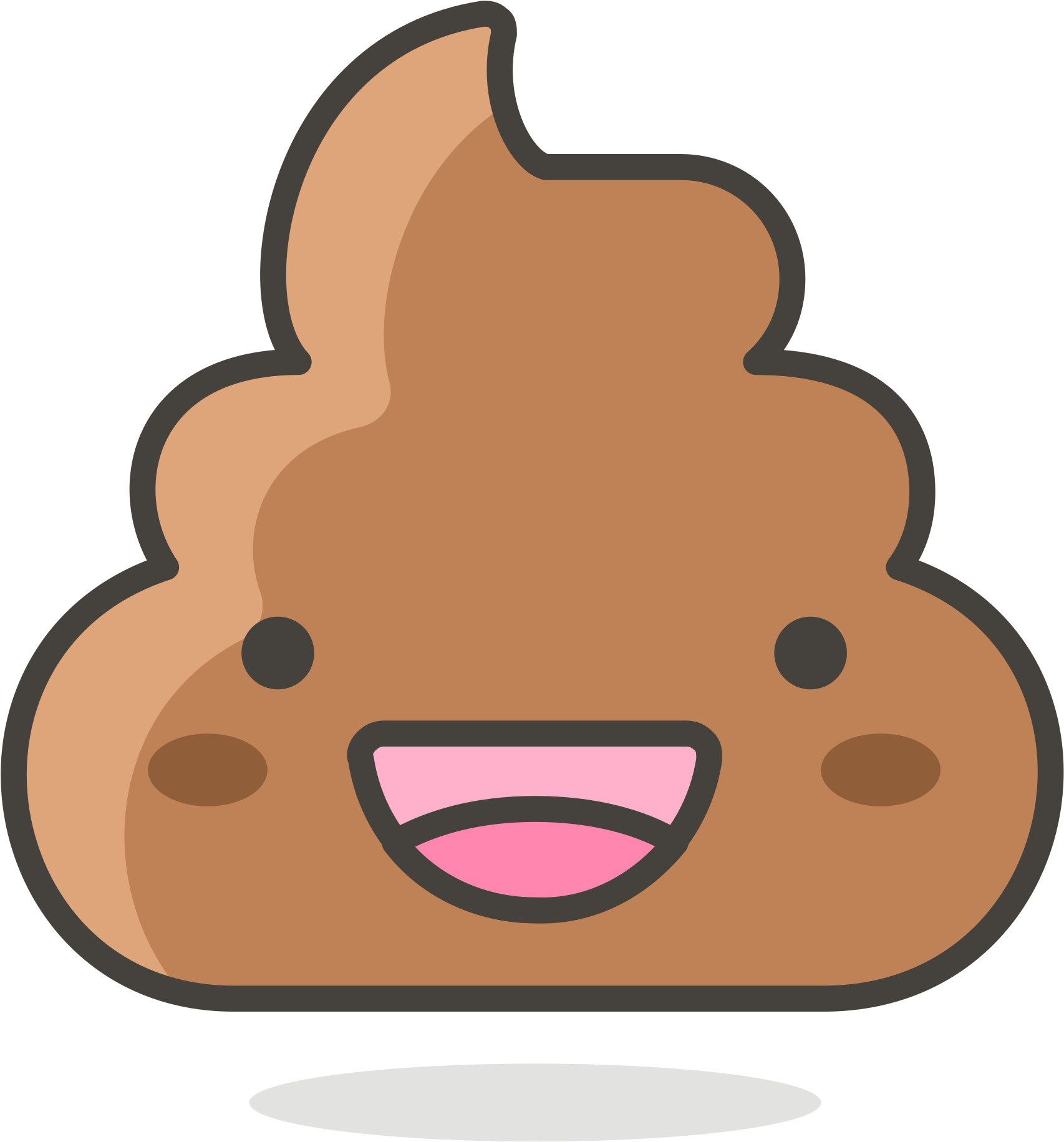 Open - Pile Of Poo Emoji (2000x2000)