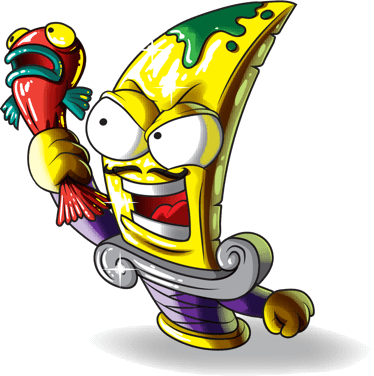 [[ Playlist - Title ]] - Grossery Gang Time Wars Png (374x376)