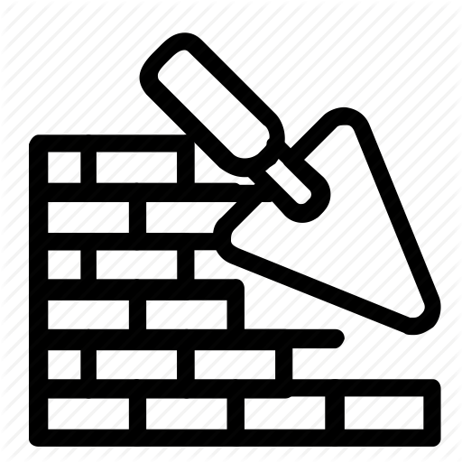 Wall Icon Clipart Wall Brick - Building Wall Icon (512x512)