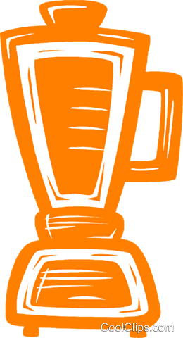 Electric Blender Royalty Free Vector Clip Art Illustration - Liquidificador Vetor Png (260x480)