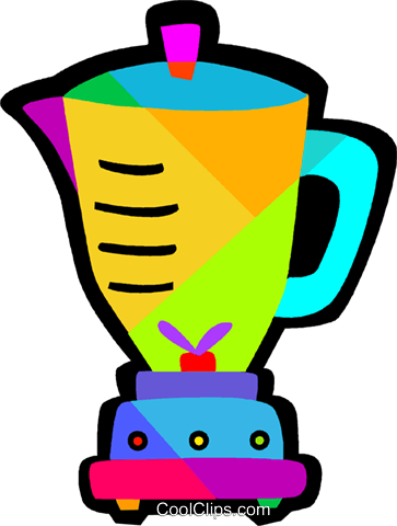 Blenders Royalty Free Vector Clip Art Illustration - Blenders Royalty Free Vector Clip Art Illustration (363x480)