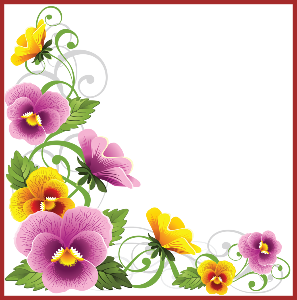 Garland Clipart Sunflower - Flores En Png Para Photoshop (1045x1054)