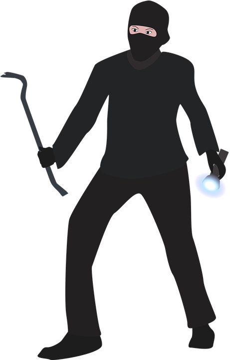 Burglar Drawing Medieval - Burglar Transparent (480x720)