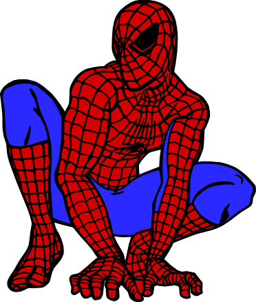 Spider-man Svg - Boy Happy Birthday Coloring Pages (372x438)