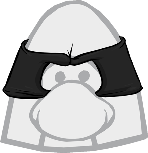500px-cat Burglar Mask Icon - Cartoon Of Christmas Tree Topper (500x519)