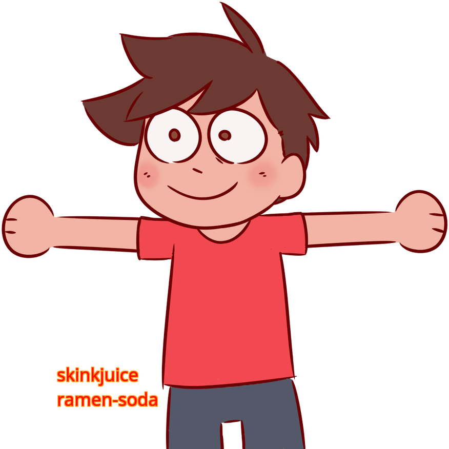 T Pose By Https - G0z And Mr Flimflam (896x884)