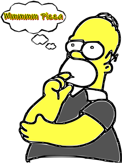 Bleed Area May Not Be Visible - Cartoon Character Thinking Man Cartoon (600x600)